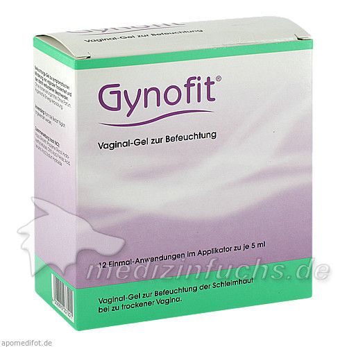 Gynofit Vaginal-Gel zur Befeuchtung, 12X5 ML