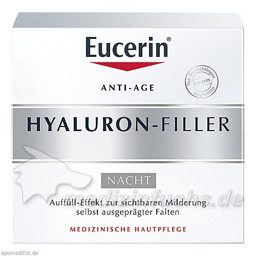 Eucerin Anti-Age Hyaluron-Filler Nacht Tiegel, 50 ML