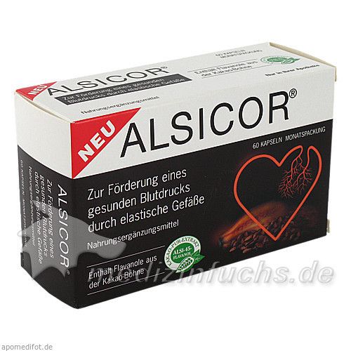 Alsicor mit Kakao-Flavanolen, 60 ST