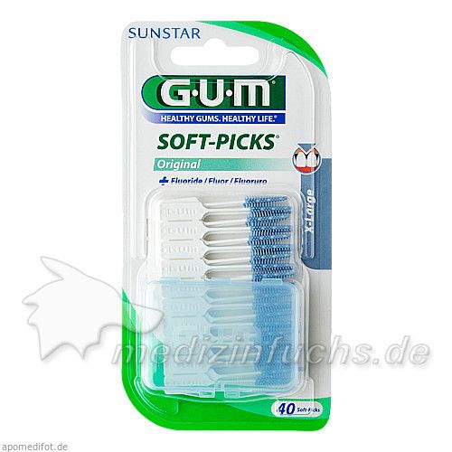 GUM Soft Picks X-large, 40 ST