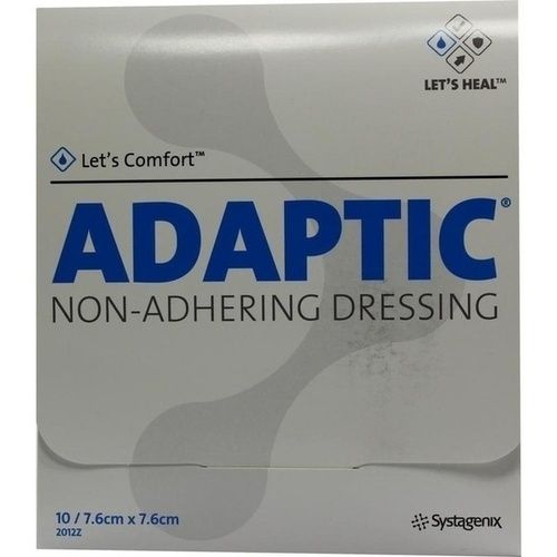 ADAPTIC 7.6x7.6cm feuchte Wundauflage, 10 ST