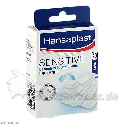 Hansaplast Sensitive Strips, 40 ST