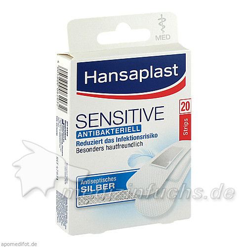 Hansaplast MED Sensitive Strips, 20 ST