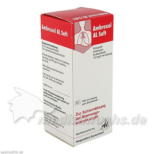 AMBROXOL AL Saft, 100 ML