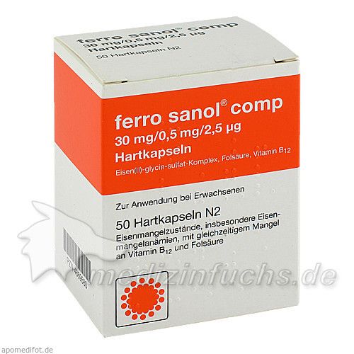 FERRO SANOL COMP, 50 ST