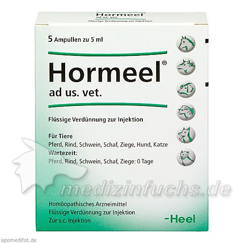 HORMEEL ad us.vet.Ampullen, 5X5 ML