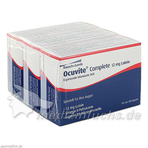 Ocuvite complete 12mg Lutein, 180 ST