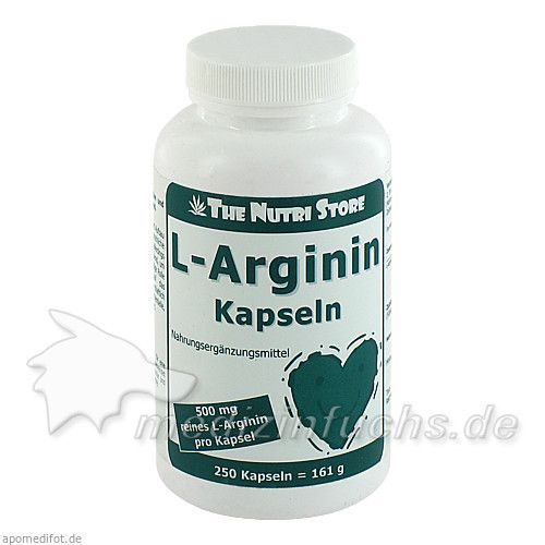 L-Arginin 500 mg, 60 ST