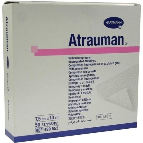 ATRAUMAN STERIL 7.5X10CM, 50 ST