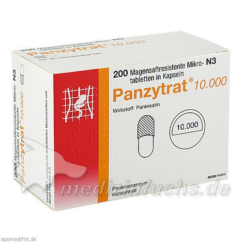 PANZYTRAT 10000, 200 ST