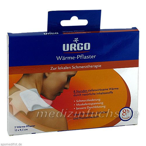 Urgo Wärme-Pflaster 13x9.5cm, 2 ST