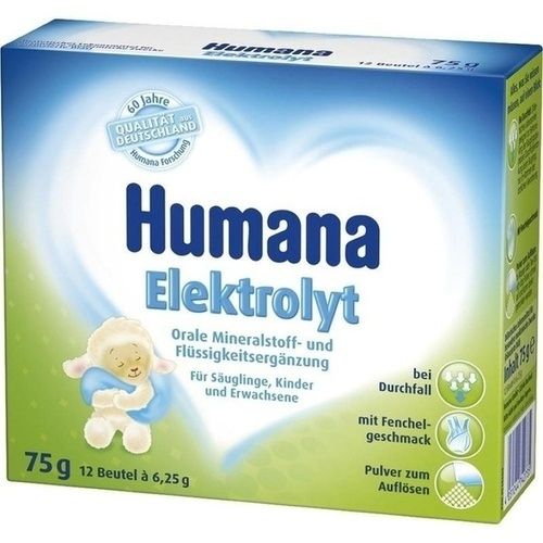 HUMANA ELEKTROLYT FENCHEL, 75 G