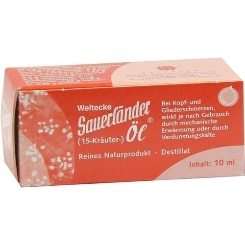 SAUERLAENDER 15 KRAEUTER, 10 ML