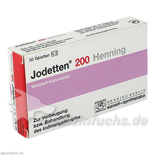 JODETTEN 200 Henning Tabletten, 50 ST