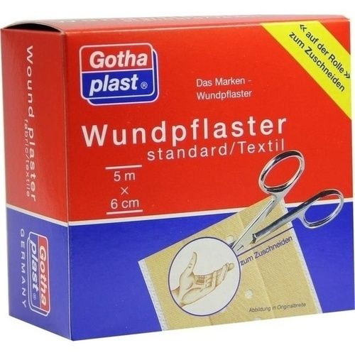 GOTHAPLAST WUNDPFLASTER STANDARD 5MX6CM, 1 ST