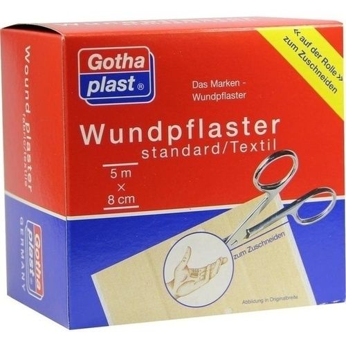 GOTHAPLAST WUNDPFLASTER STANDARD 5MX8CM, 1 ST