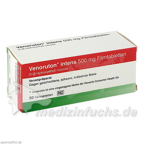 VENORUTON intens Filmtabletten, 50 ST