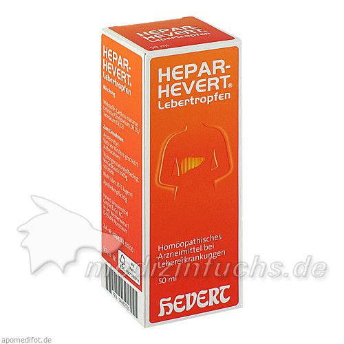 Hepar-Hevert Lebertropfen, 50 ML