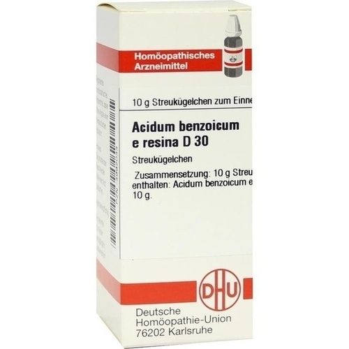ACIDUM BENZOICUM E RESINA D30, 10 G