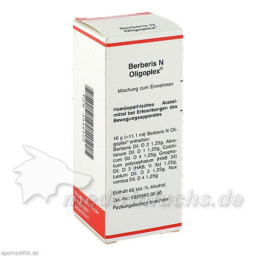 Berberis N Oligoplex, 50 ML