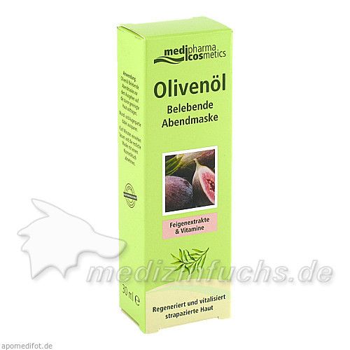 Olivenöl Belebende Abendmaske, 30 ML