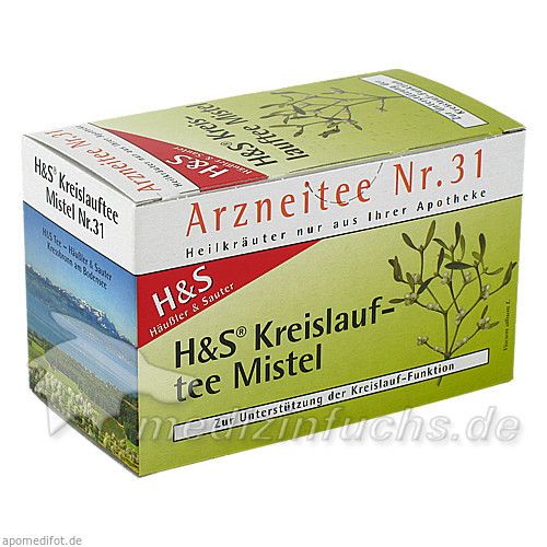 H&S Kreislauftee Mistel, 20 ST