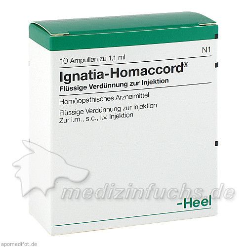 IGNATIA HOMACCORD, 10 ST