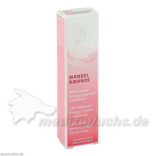 WELEDA Mandel wohltuende Reinigungsmilch, 10 ML