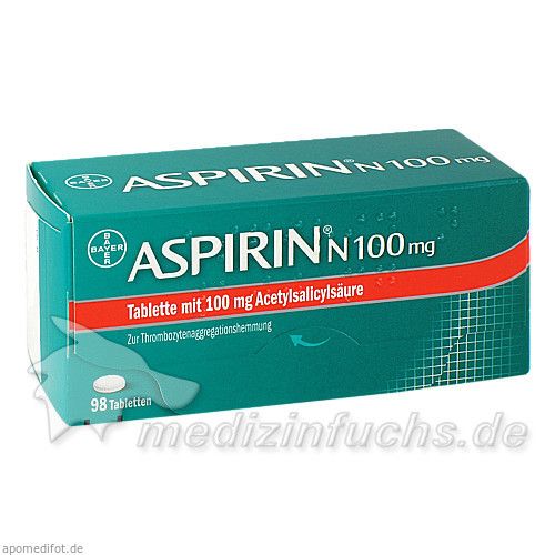 ASPIRIN N 100mg, 98 ST