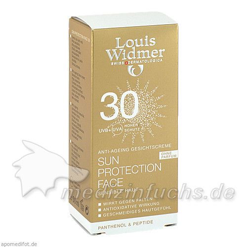 WIDMER Sun Protection Face Creme 30 unparf, 50 ML