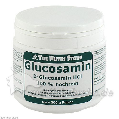 Glucosamin 100% rein, 500 G