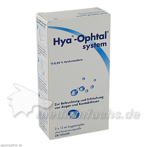 Hya-Ophtal system, 2X15 ML