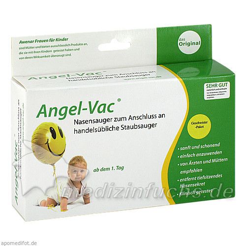 Angel-Vac Nasensauger Geschwister Paket, 1 ST