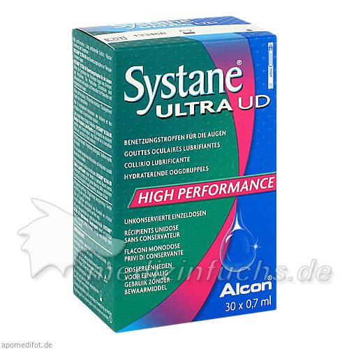 Systane Ultra UD Benetzungstropfen für Augen, 30X0.7 ML