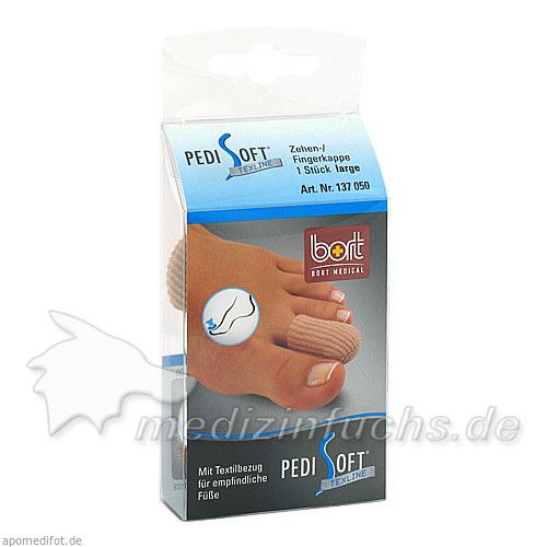 PediSoft TexLine Zehen-/Fingerkappe large, 1 ST