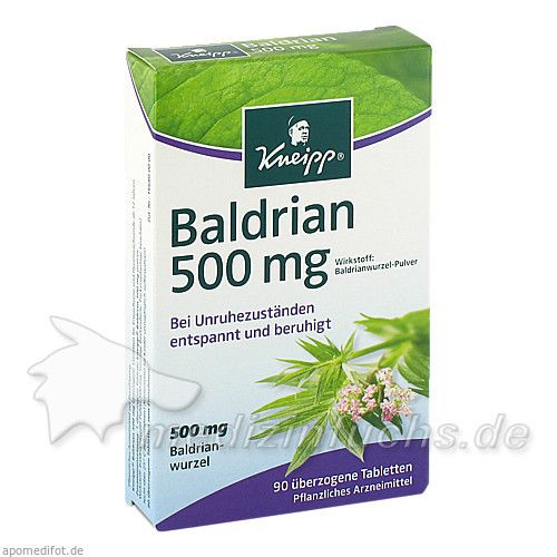 KNEIPP Baldrian 500, 90 ST