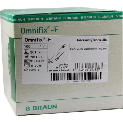 OMNIFIX F Duo 25Gx5/8 Latexfrei, 100X1 ML