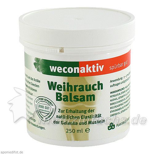 WECONAKTIV Weihrauch Balsam, 250 ML