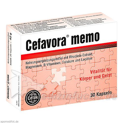 Cefavora memo (Weichgelatinekapseln), 30 ST