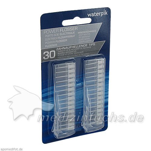 WATERPIK Flosser Tips Whitening FTW-01, 30 ST