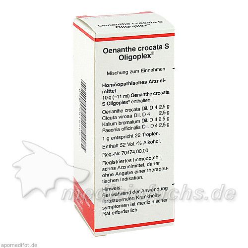 Oenanthe crocata S Oligoplex, 50 ML