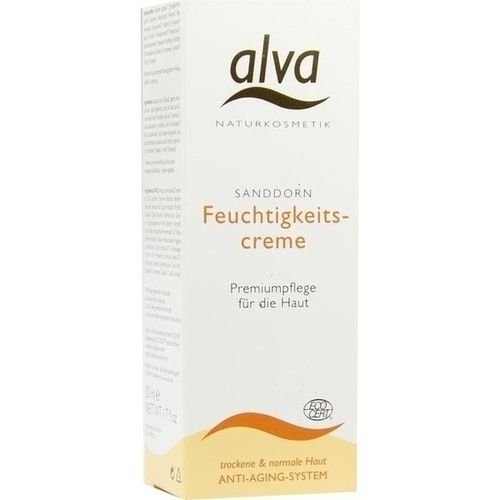 Sanddorn-Feuchtigkeitscreme alva, 50 ML