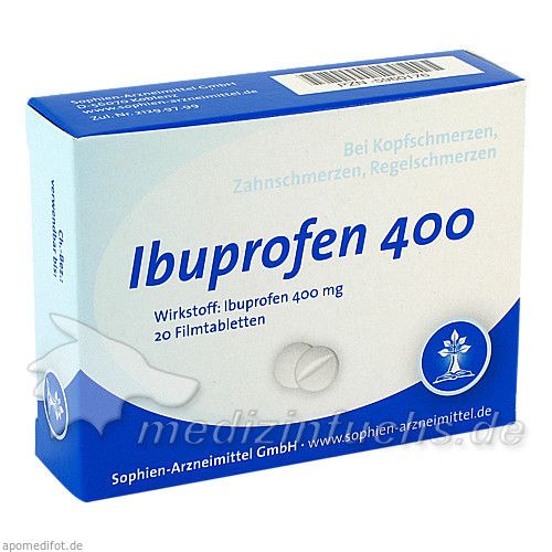 Ibuprofen Sophien 400, 20 ST