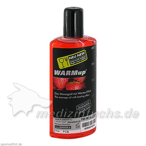 WARMUP Erdbeer Massage, 150 ML