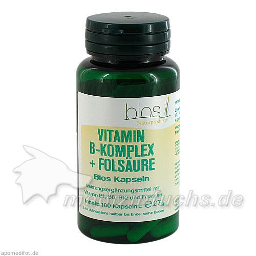 VITAMIN B Komplex+Fols, 100 ST