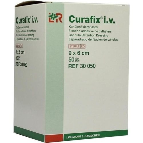 Curafix i.v. steril 9x6cm, 50 ST