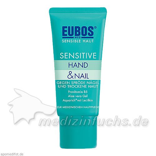 Eubos Sensitive Hand & Nail Sensible Haut, 50 ML