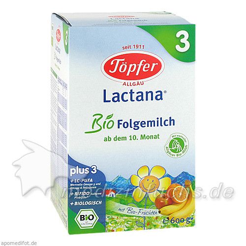 Töpfer Lactana Bio 3, 600 G