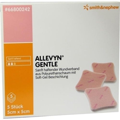 Allevyn Gentle 5cmx5cm, 5 ST