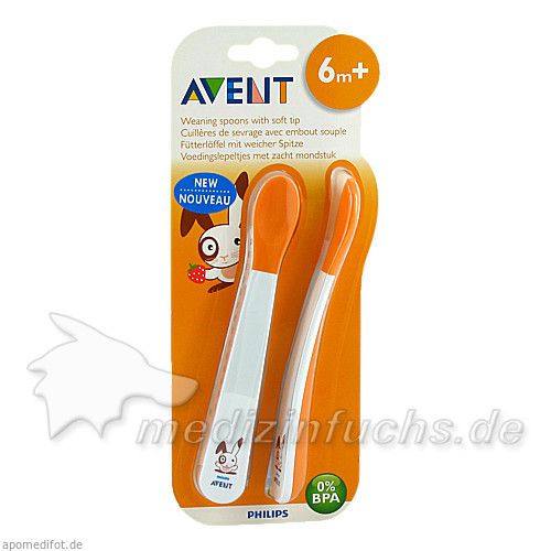 AVENT 2 Weiche Löffel, 1 P